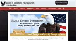Desktop Screenshot of eagleofficeproducts.com